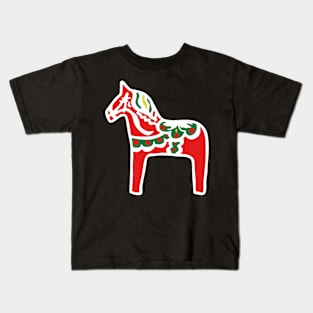 Norse dala horse Kids T-Shirt